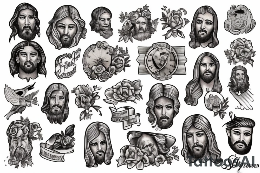 Jesus tattoo idea