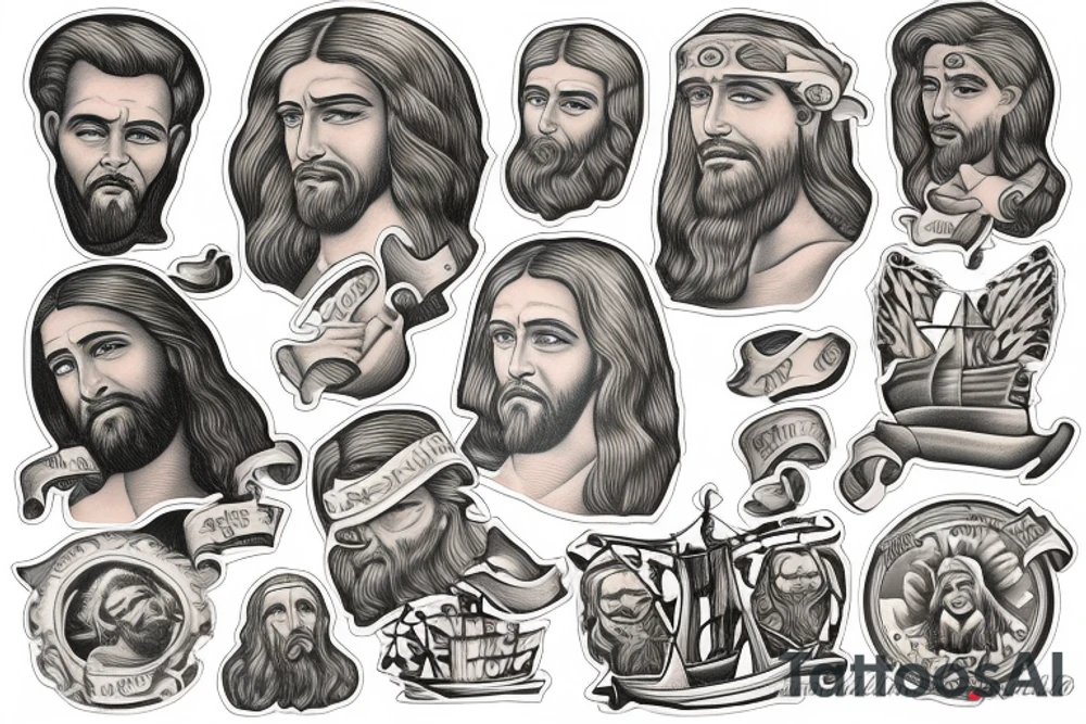 Jesus tattoo idea