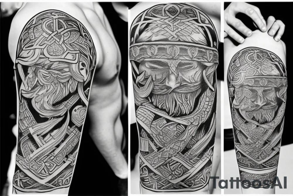 Viking tattoo idea