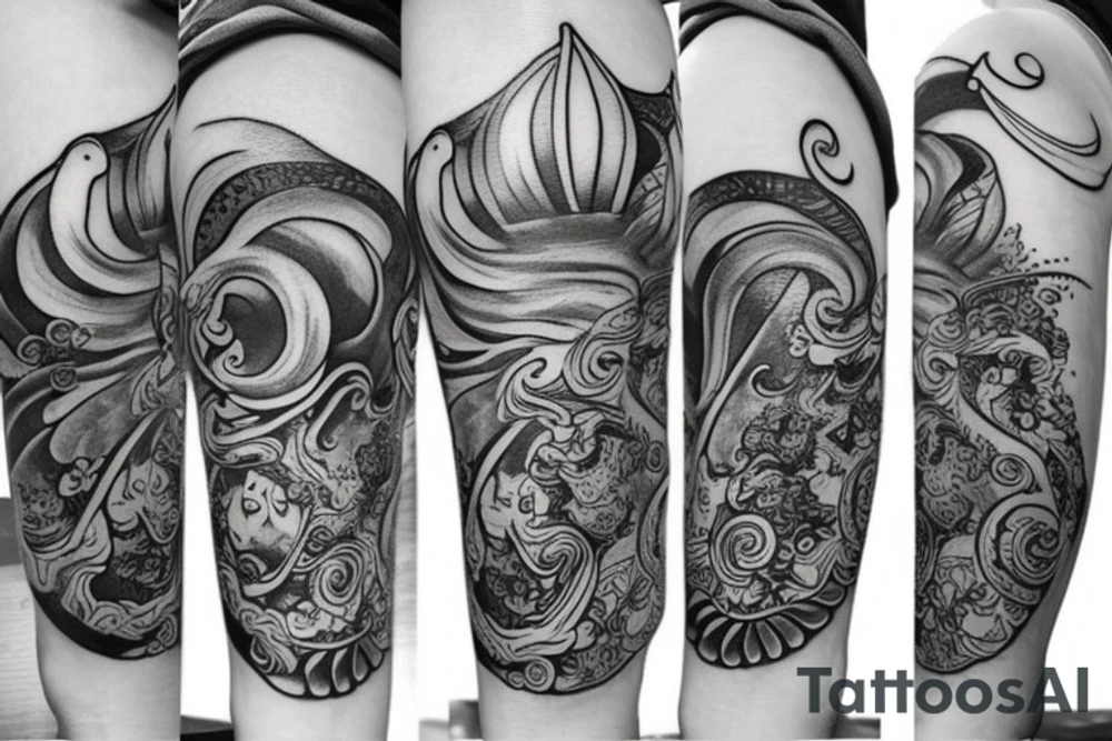 aquarius tattoo idea