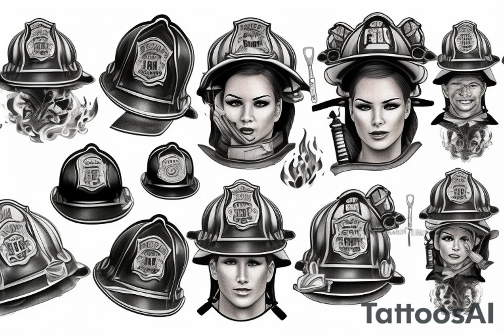 Firefighter tattoo idea