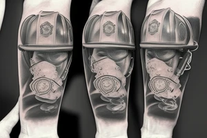 Firefighter tattoo idea