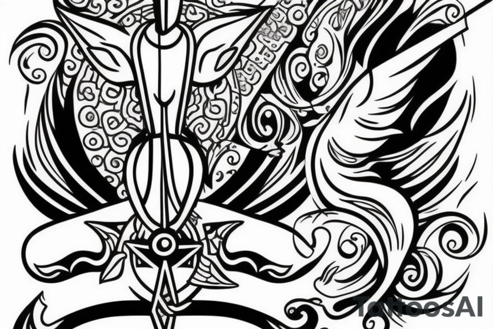 sagittarius tattoo idea