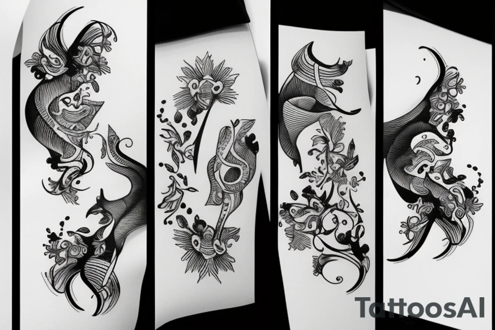 sagittarius tattoo idea