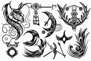 sagittarius tattoo idea