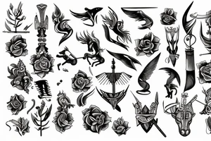 sagittarius tattoo idea