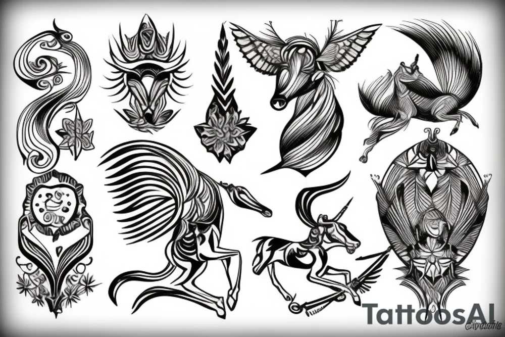 sagittarius tattoo idea
