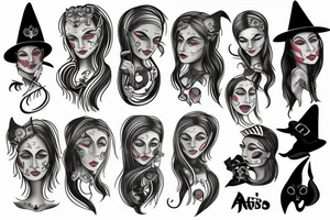 Witch ais tattoo idea