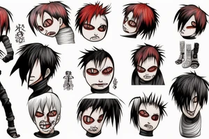 Gaara from the desert tattoo idea