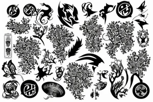the national band cherry tree tattoo idea