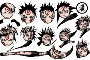 Gaara from Naruto tattoo idea