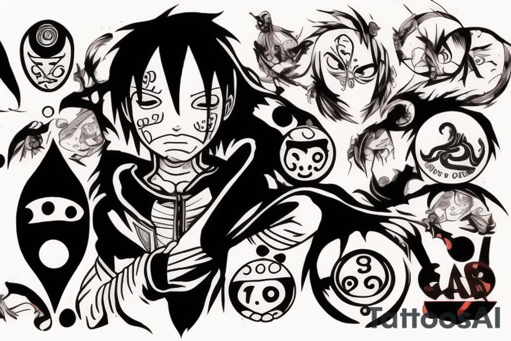 Gaara from Naruto tattoo idea