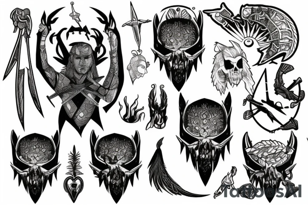 Witcher tattoo idea