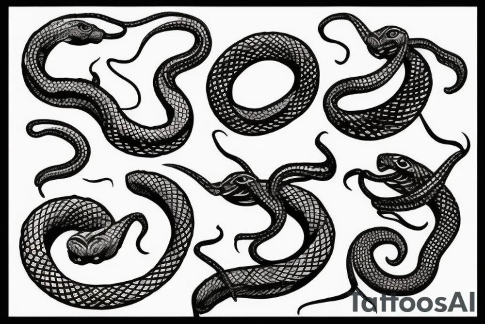 Snake tattoo idea