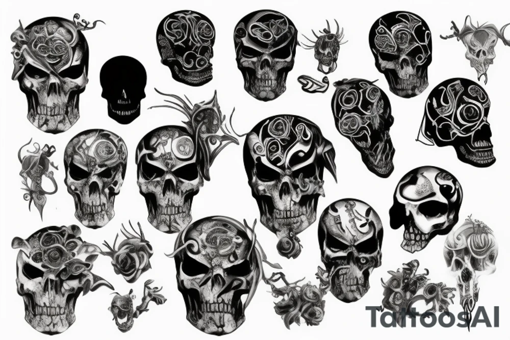 death tattoo idea