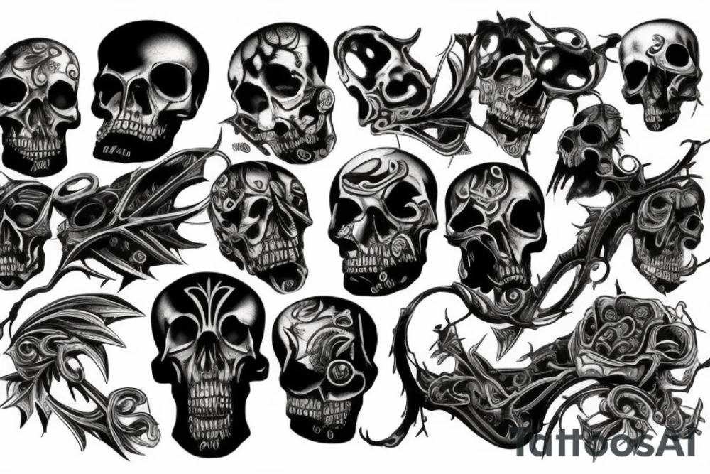 death tattoo idea