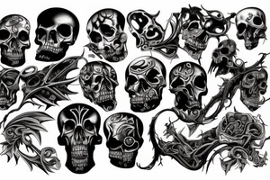 death tattoo idea