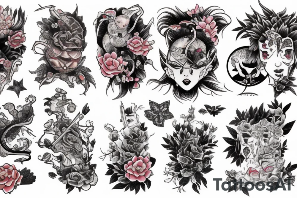 Ken kamel I Kakuja transformation tattoo idea