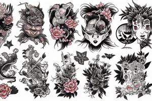 Ken kamel I Kakuja transformation tattoo idea