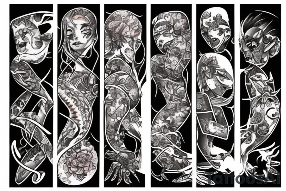 Ken kamel I Kakuja transformation tattoo idea