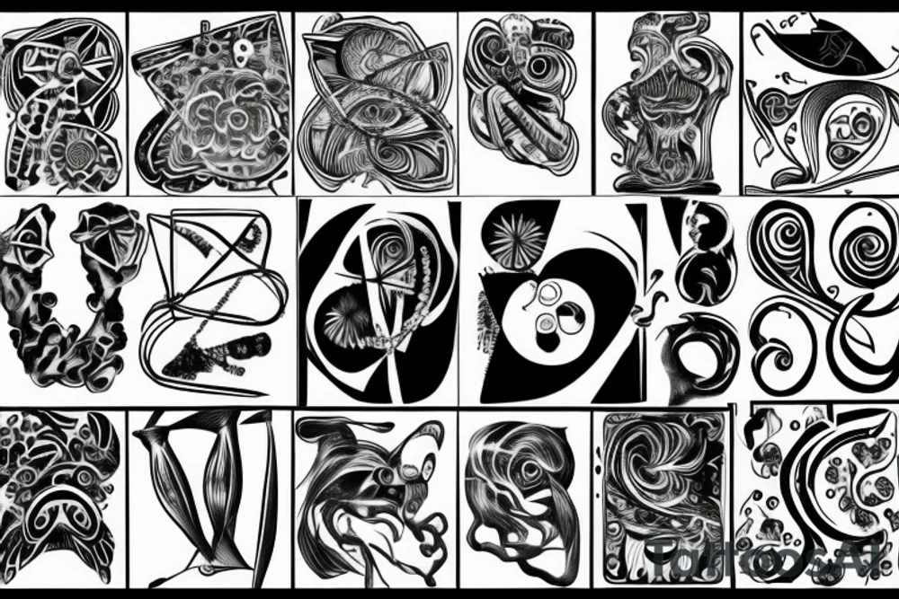 science, love tattoo idea