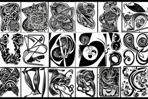 science, love tattoo idea