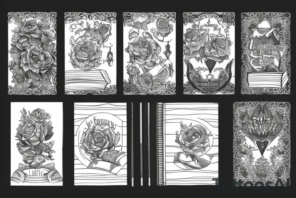 Books tattoo idea
