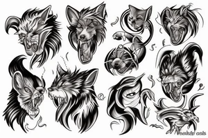 cerberus tattoo idea