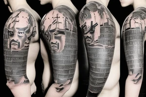 Samurai slave tattoo idea