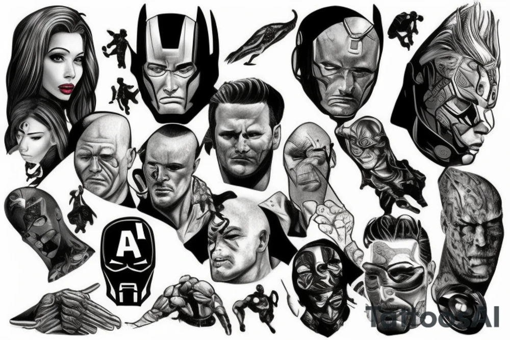 Avengers tattoo idea