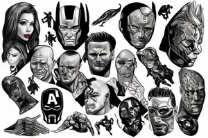Avengers tattoo idea