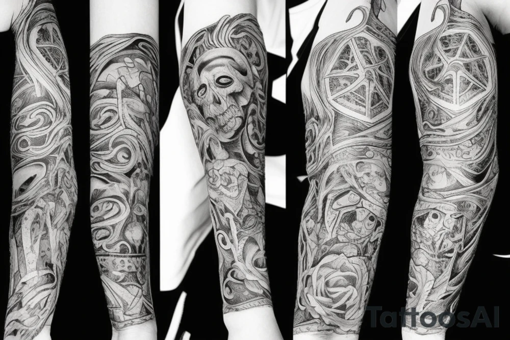 Scary tattoo idea
