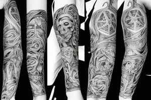 Scary tattoo idea