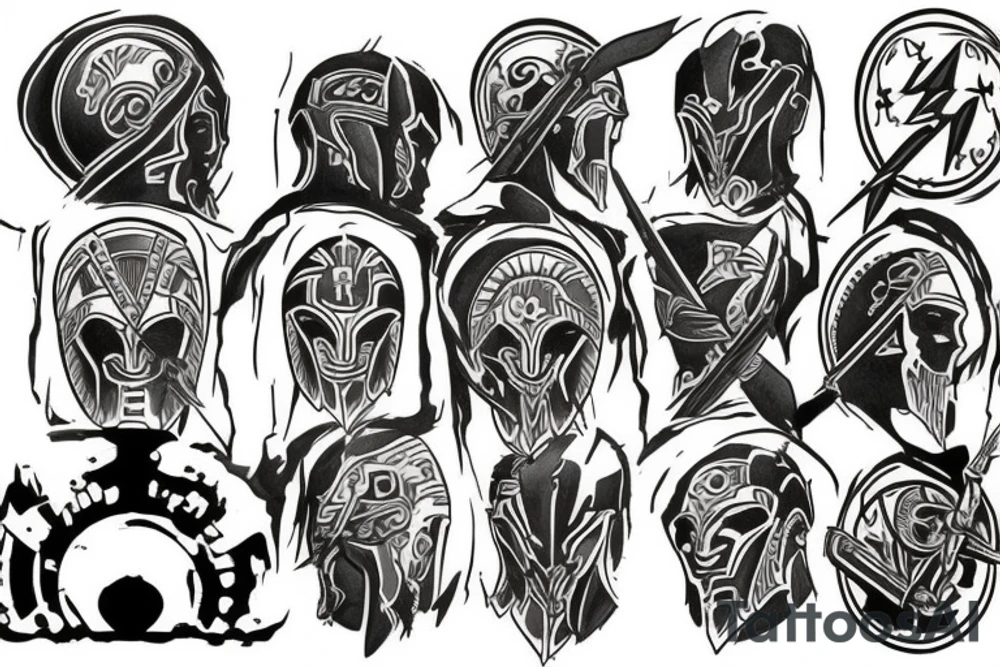 Spartan tattoo idea