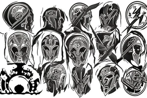 Spartan tattoo idea