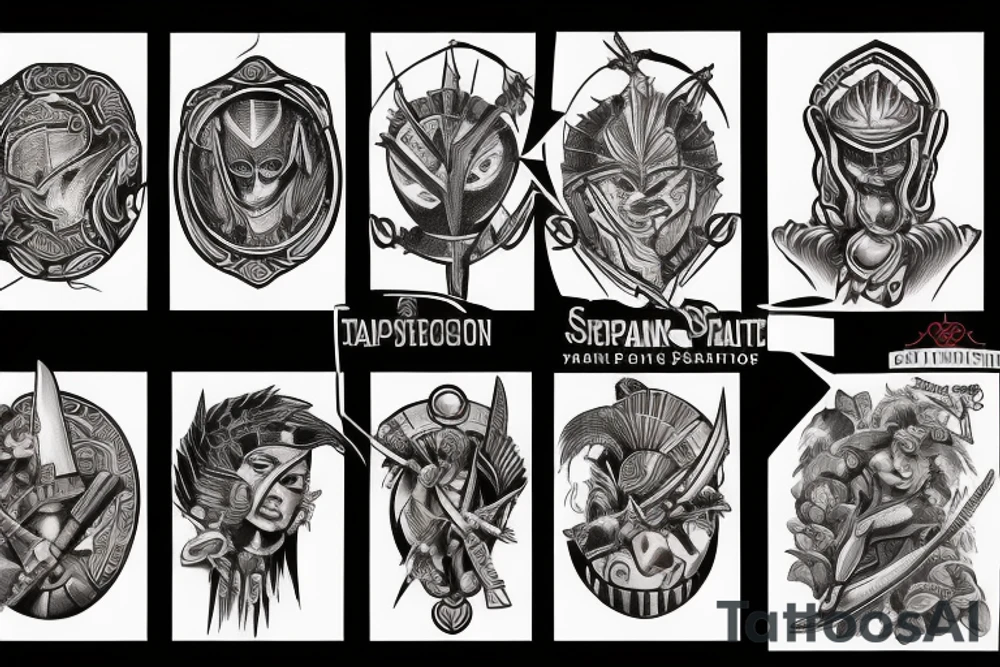 Spartan tattoo idea