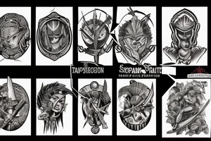 Spartan tattoo idea