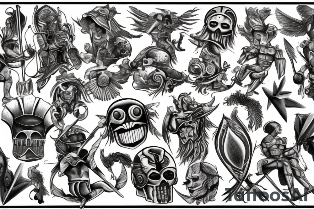 Spartan tattoo idea