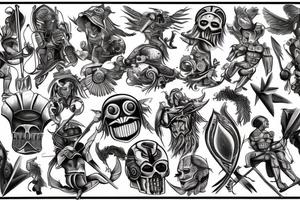 Spartan tattoo idea