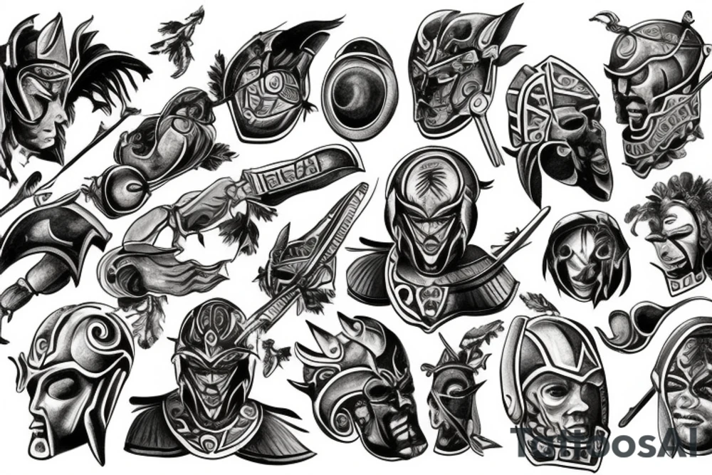 Spartan tattoo idea