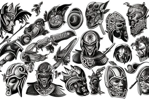 Spartan tattoo idea