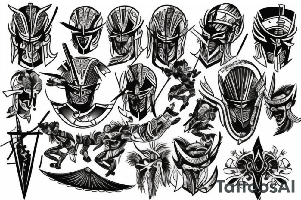 Spartan tattoo idea