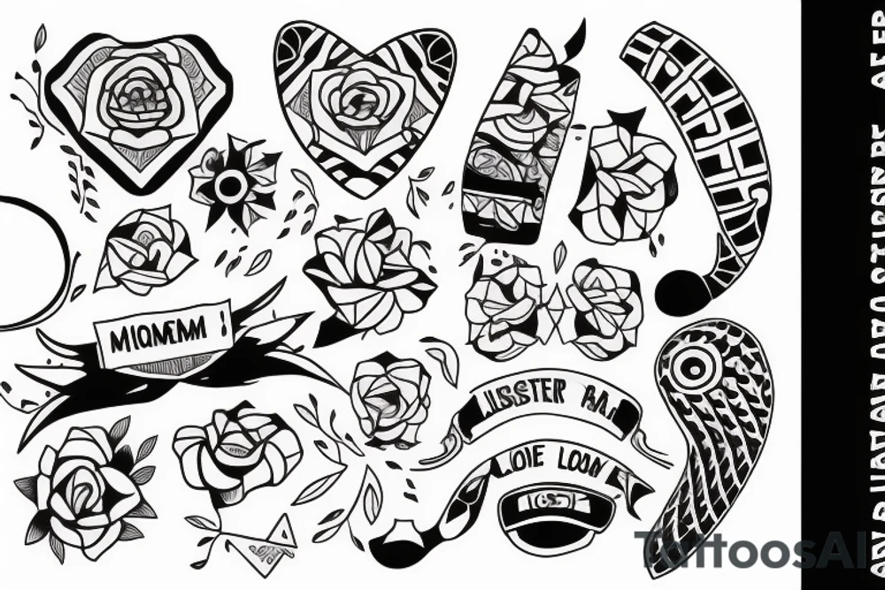 Lost my mom tattoo idea