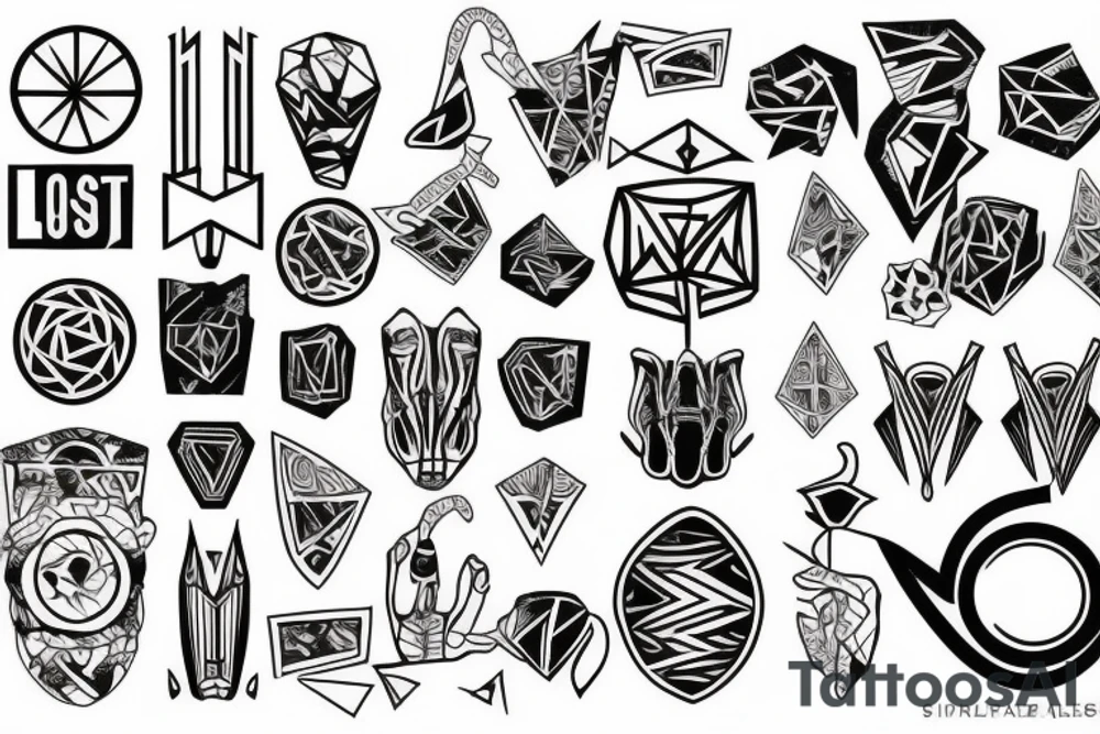 Lost myslef tattoo idea