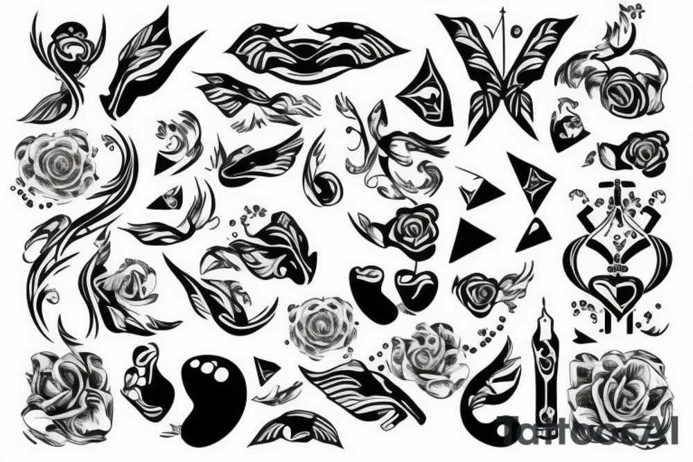 Ojciec z synem tattoo idea