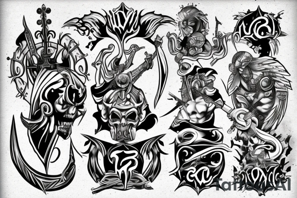 Warrior of God tattoo idea