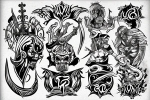 Warrior of God tattoo idea
