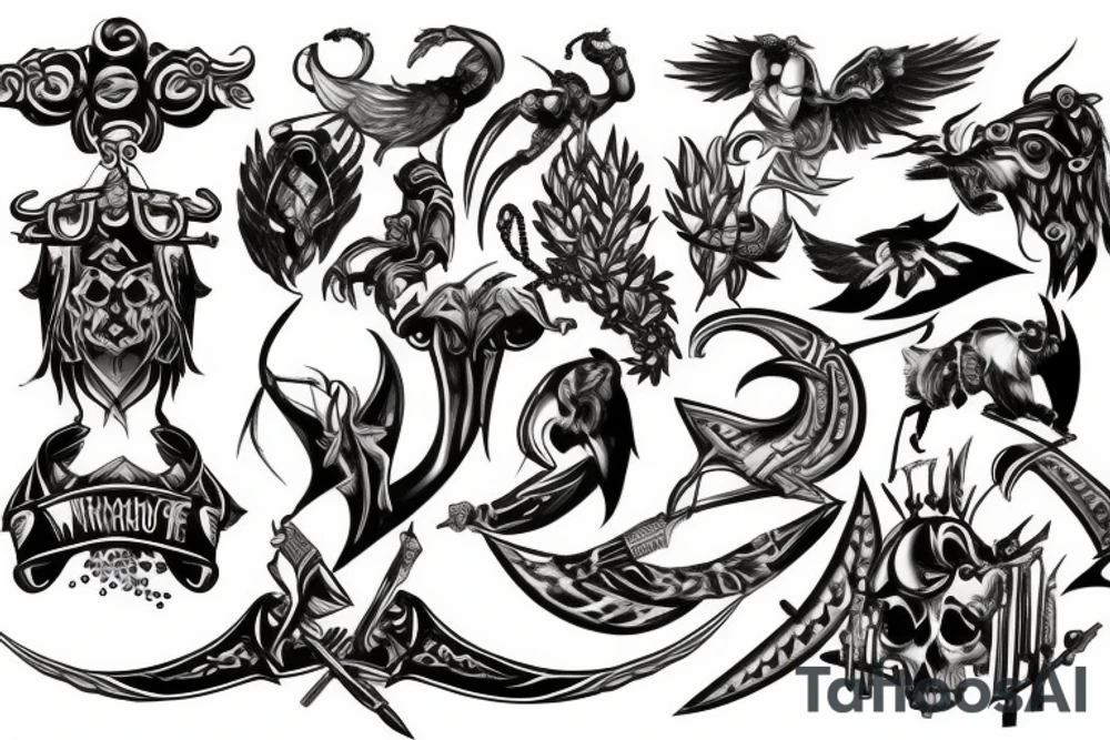 Warrior of God tattoo idea