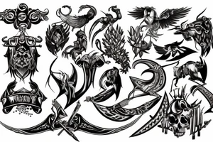 Warrior of God tattoo idea