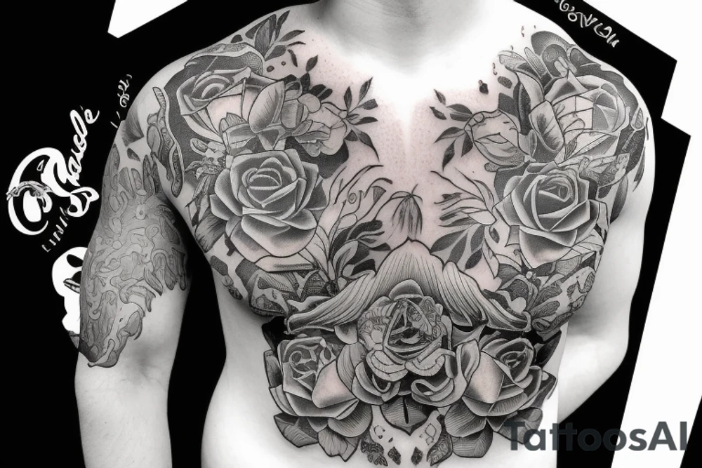 Queer barber tattoo idea